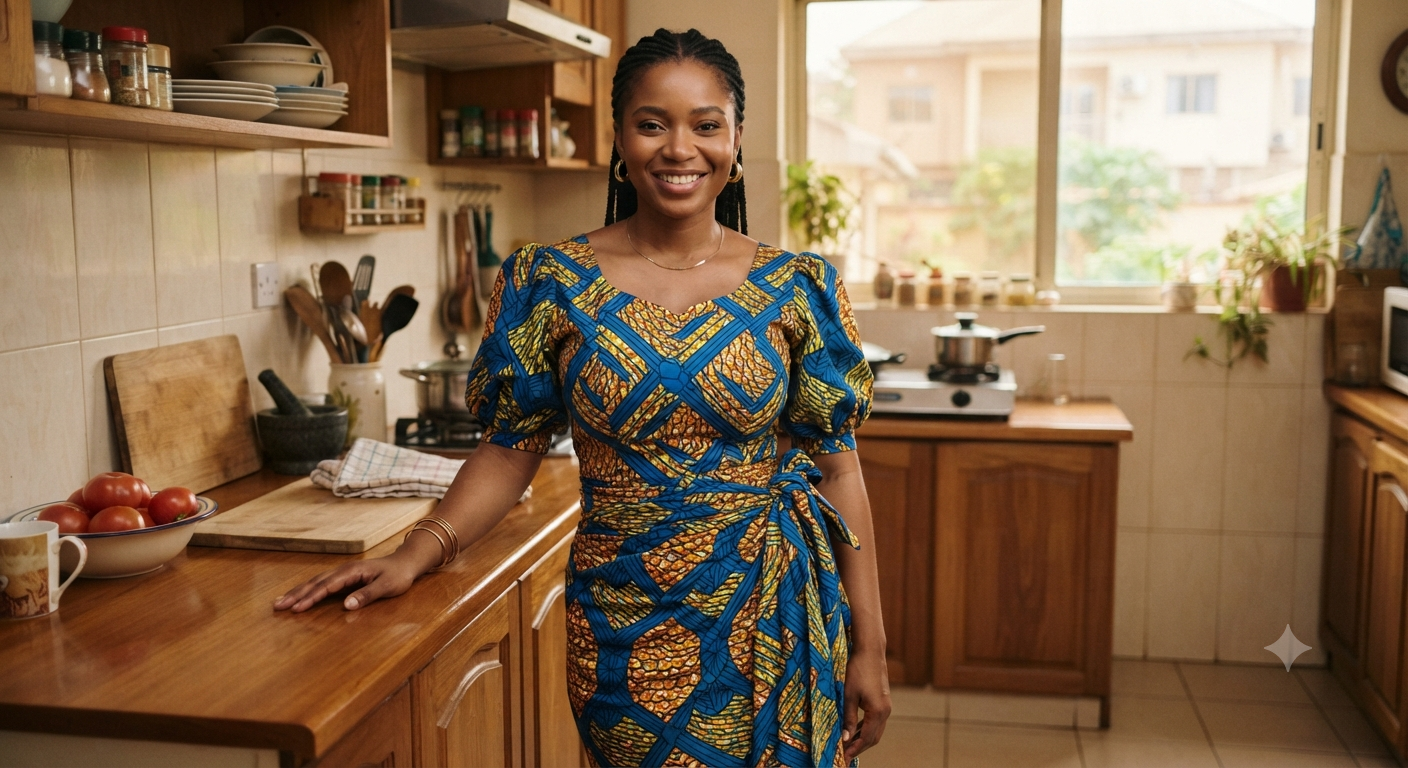 Nigerian mother postpartum recovery